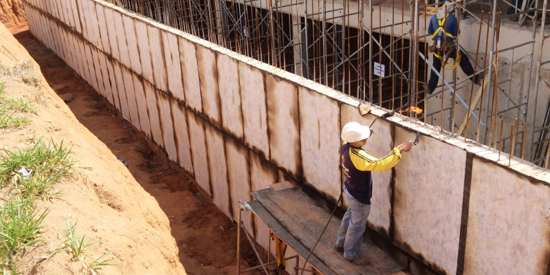 Muro de Arrimo Receita Federal 1