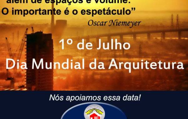Dia mundial da Arquitetura