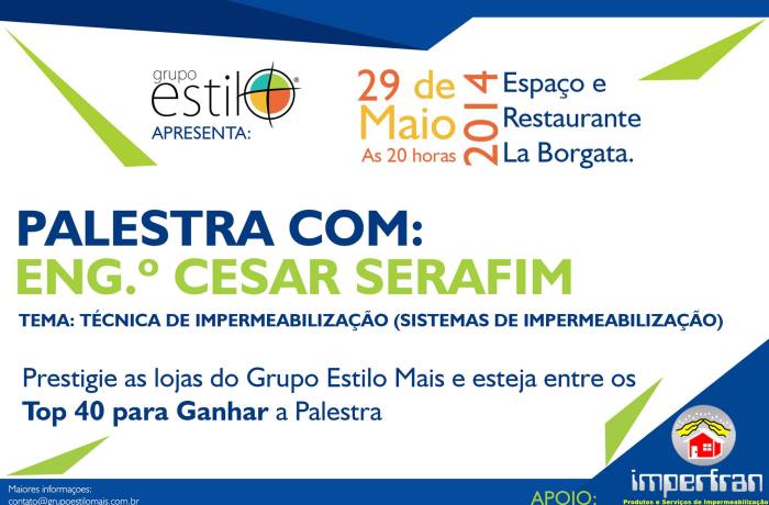 Palestra Técnica de Impermeabilização